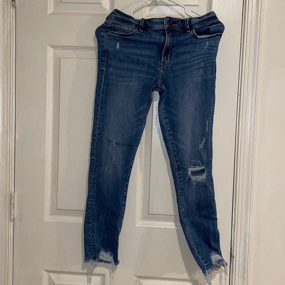 Abercrombie & Fitch Harper Low-ride Ankle